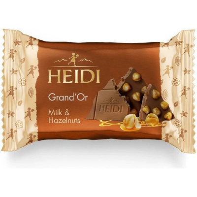 Heidi Grand'Or Malá mléčná s ořechy 27 g