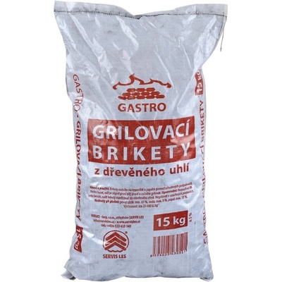 Gastro grilovacie brikety 15 kg