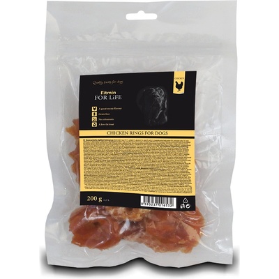 Fitmin For Life Kuřecí kroužky 200 g