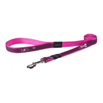 Image 1 of Rogz Fancy Dress Hound Dog Lead Small - Повод за кучета , Pink love 11мм/-1, 8 м. розов