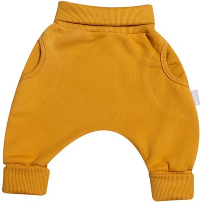 MKcool Tepláčky rostoucí BAGGY MK2338 hořčicové