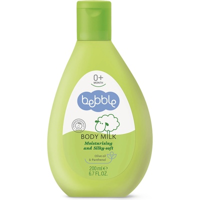 Bebble telové mlieko s olivovým olejem a panthenolem 200 ml