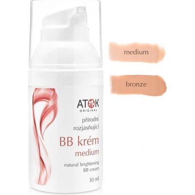 Original Atok Prírodný rozjasňujúci BB krém medium 30 ml