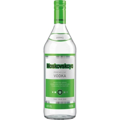 Moskovskaya Premium 40% 1 l (holá láhev) – Zboží Dáma