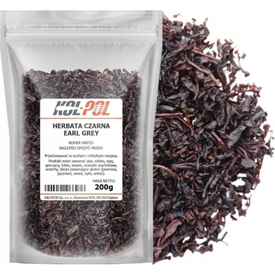 Kol-Pol ČIERNY ČAJ EARL GREY CEYLON 200 g