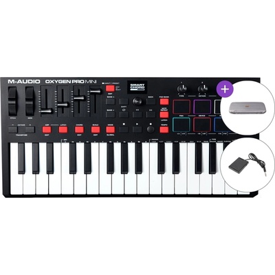 M-Audio Oxygen Pro Mini SET Миди клавиатура (OXYGENPROMINI-SET)