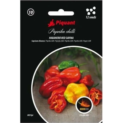 Piquant HABANERO RED SAVINA semínka chilli papriček 12 s