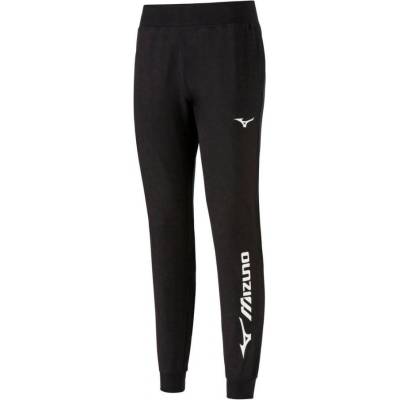 Mizuno Pánské bavlněné tepláky Terry Pant černé pánské