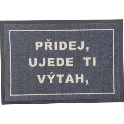 GDmats "Pridaj, ujde tí výťah" Šedá 40x60 cm