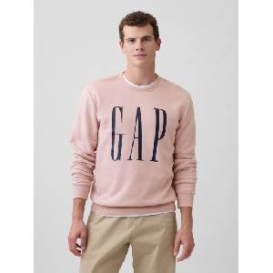 GAP Суитшърт с логото на GAP GAP | Rozov | МЪЖЕ | XS