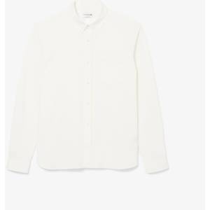 Lacoste Фланелка Lacoste Regular-Fit Cotton Jersey Shirt - Cream