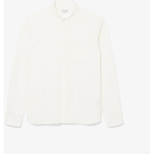 Lacoste Фланелка Lacoste Regular-Fit Cotton Jersey Shirt - Cream