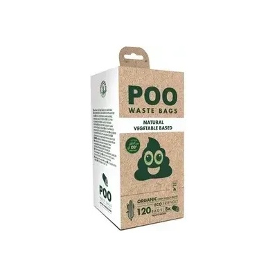 M-Pets - Poo Waste Bag Bio 100% Биоразградими и компостируеми пликчета 8 ролки