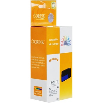 Image 1 of Compatible Патрон hp cz132a №711 yell съвм 30мл (Нch711xly)