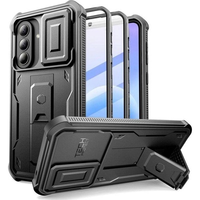 Tech-Protect Калъф 360 за Samsung A57, Tech-Protect Kevlar Cam+ 2-Set Case, Черен (5906302390915)