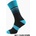 Peaty's Products Чорапи Peaty's AW24 Shredsocks - Двуцветно избледняване / Sky