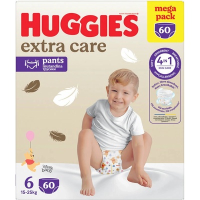 Huggies Elite Soft Pants č. 6 60 ks
