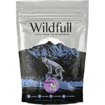 WILDFULL Котешка Формула за Котенца - Пиле и Тиква 400 г