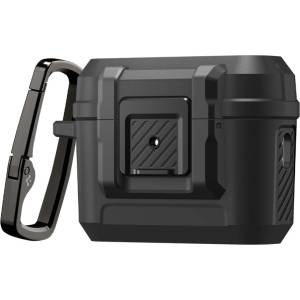 Spigen lock fit apple airpods pro 3 matte black (8800283309638)