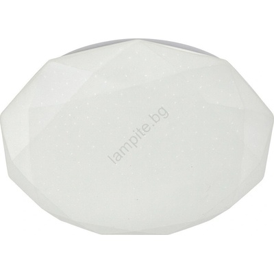 MILAGRO Led плафон hex, 72w, 230v, 3000-6000k, Ø 50 см, бял, с възможност за димиране + дистанционно управление (mi2879)