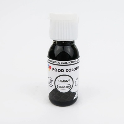 Food Colours tekutá farba do čokolády Black 18 ml