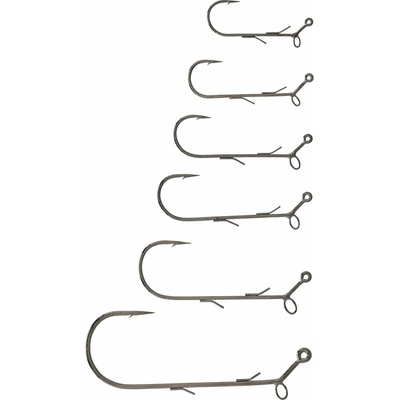Westin Háčky Switch Rig Hook Black Nickel 5ks, Vel. 4/0