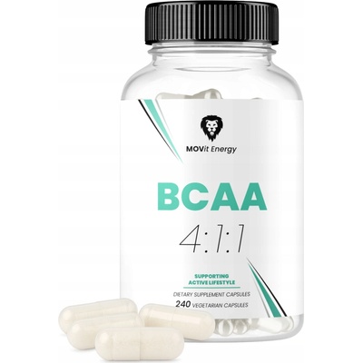 MOVit BCAA 4:1:1, 240 kapsúl