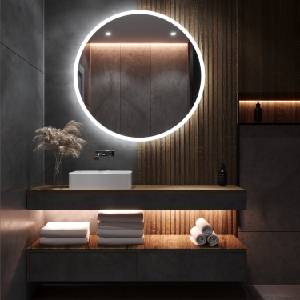 Daramio Кръгло огледало с LED осветление E1 150 cm