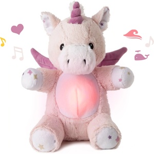 Cloud b Успокояваща играчка с мелодии и светлина Cloud B - LoveLight, Lily the Unicorn (7702-UC)