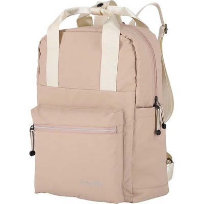 Travelite Basics Canvas Backpack TRAVELITE-96319-60 Light brown 11 l