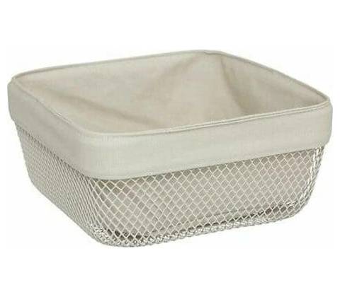 Mayaj square bread basket beige