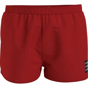 Calvin Klein Бански гащета Calvin klein Drawstring swimming shorts - Red (Deep Crimson)