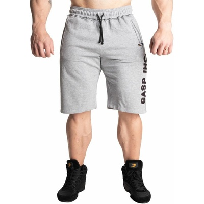 Gasp DIVISION SWEATSHORTS LIGHT GREY MELANGE šortky Gasp svetlo sivé