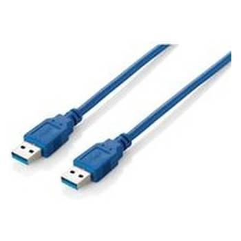 Equip 128291 USB 3.0 Cable A-B M/M, 1m, modrý