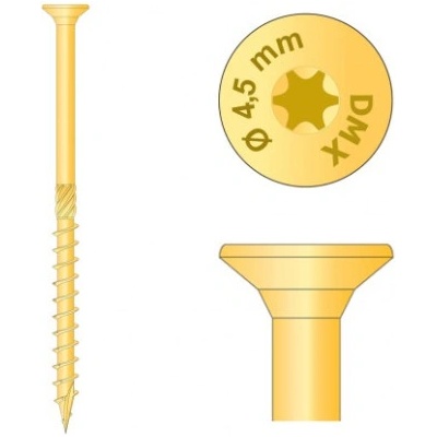 Domax CS 45080 tesař.vrut zap.4,5x80 – Zbozi.Blesk.cz