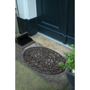 Esschert Design Best for Boots ornament hnědá litina oválná průměr 75 cm