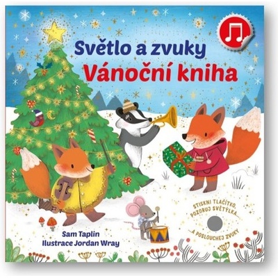 Světlo a zvuky Vánoční kniha - Sam Taplin