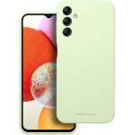 Roar Силиконов Калъф за Samsung A14, Roar Cloud-Skin Case, Зелен (5903396249488)
