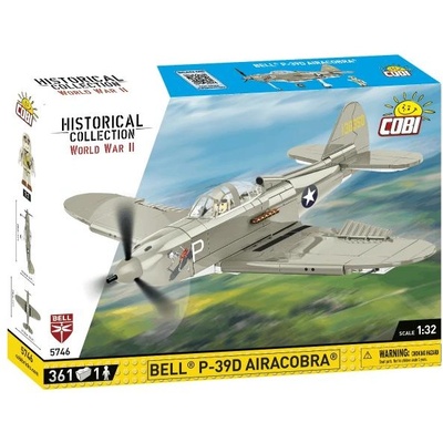 II WW Bell P-39D Airacobra, 1: 32, 361 к, 1 ф