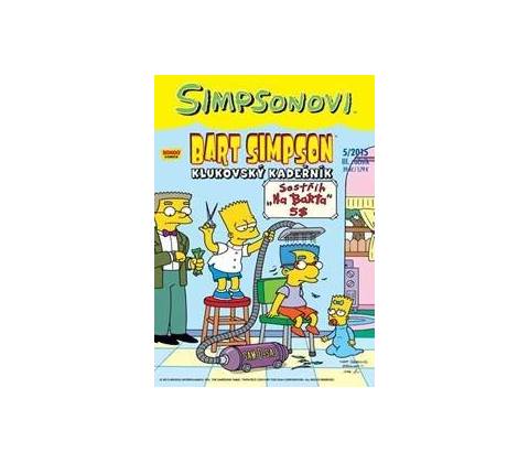 Bart Simpson Klukovský kadeřník 2015