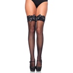 Leg Avenue Чорапи от дантела с еластан