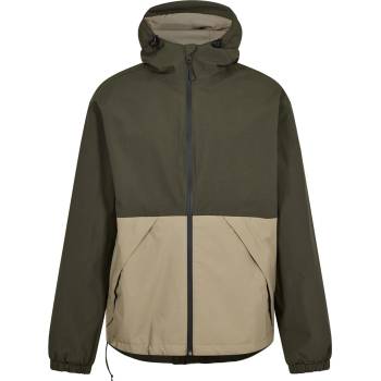 Timberland Men's WP Shell Waterproof Rain Anorak - Leaf Grn-Lemon