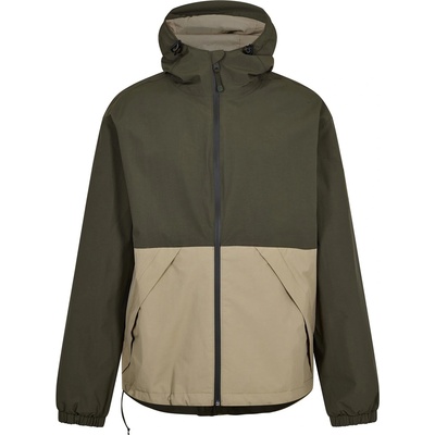 Timberland Men's WP Shell Waterproof Rain Anorak - Leaf Grn-Lemon