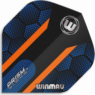 Winmau Prism Alpha Hexagon Blue and Orange W6915.184