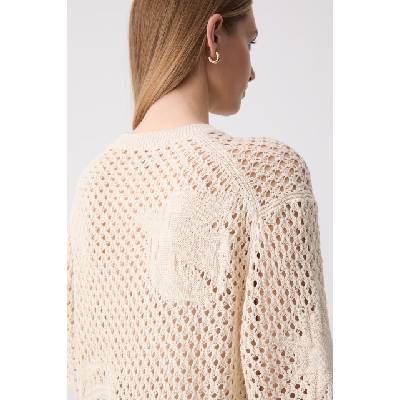 Zadig&Voltaire пуловер с къси ръкави дамски с лен (KWSW02924)