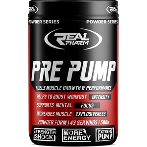 Real Pharm Pre Pump, 500 Grams