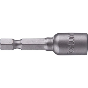 FORTUM Магнитен глух ключ с опашка 1/4", 7 x 48 мм, CrV 4741607 (4741607)