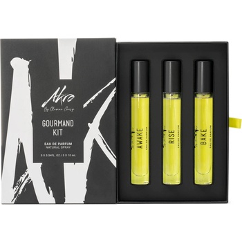 Akro Gourmand Kit - Awake/Bake/Rise EDP 3x10 ml