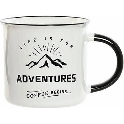 Item international Порцеланова чаша с надпис "Life is for adventures" 340мл (2016)