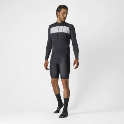 Castelli Prologo 7 light black/grey/ivory pánský